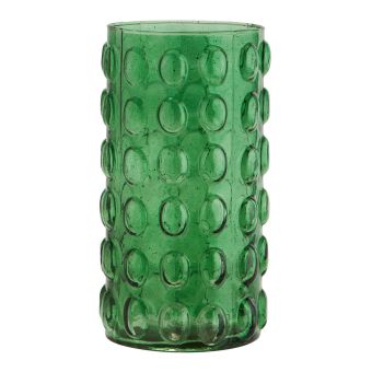 Madam Stoltz Vase Bubbles grün L