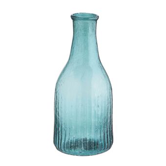 Madam Stoltz Vase Recycled blaugrün