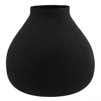 Madam Stoltz Vase Iron bauchig L