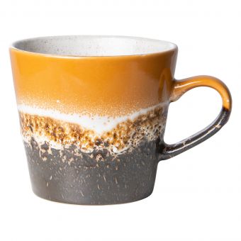 HKliving 70's Cappuccino Tasse Fire