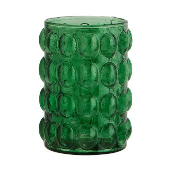 Madam Stoltz Vase Bubbles grün S